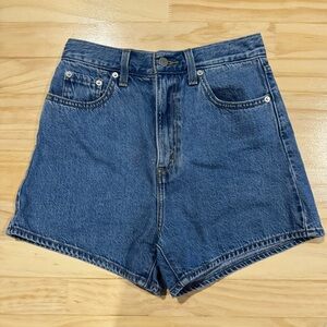 Levi's Women's High Loose Denim Shorts